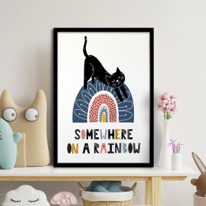 Somewhere on a rainbow, poster