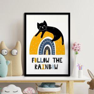 Follow the rainbow, poster