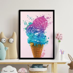 Ice cream, poster
