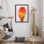 Ice cream II, poster