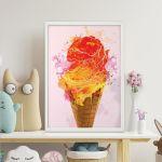 Ice cream II, poster