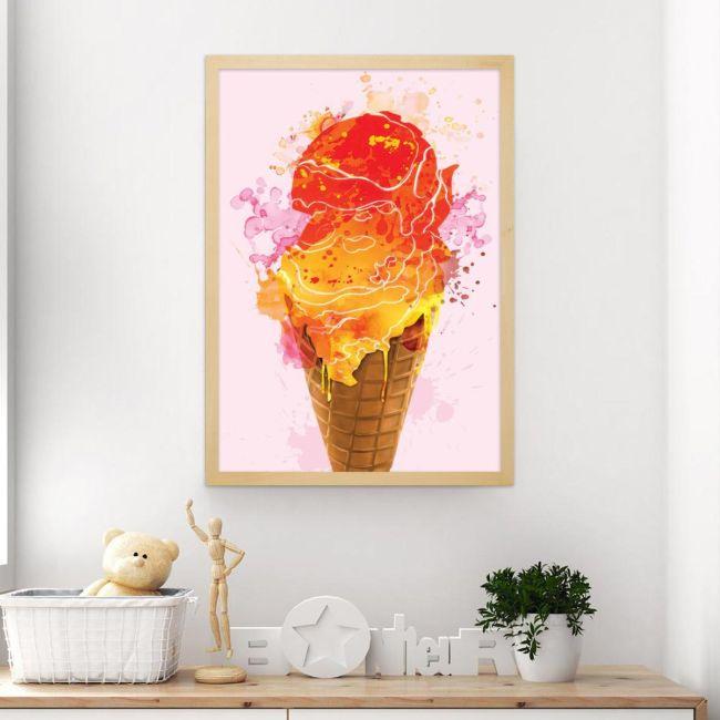 Ice cream II, poster