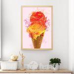 Ice cream II, poster