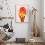 Ice cream II, poster