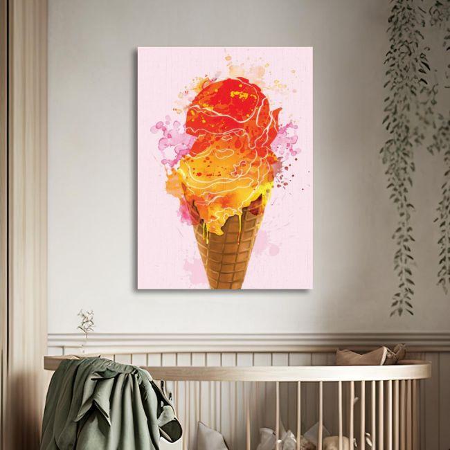 Ice cream II, poster