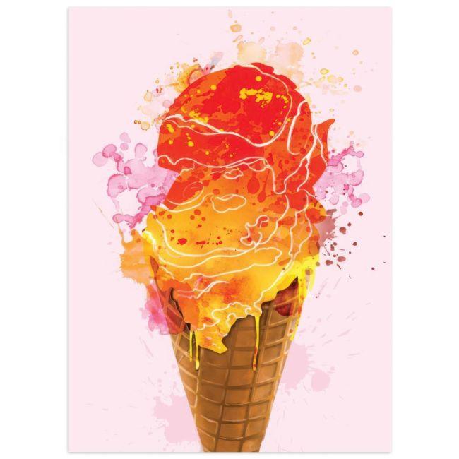 Ice cream II, poster