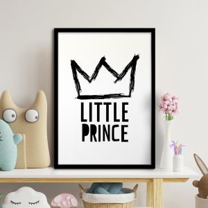  Little prince αφίσα κάδρο  Αφίσα πόστερ με μαύρη κορνίζα