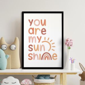 You are my sunshine brown, poster