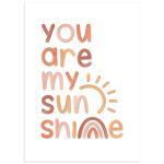 You are my sunshine brown, poster