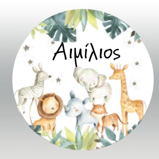 Labels thank you, Safari party