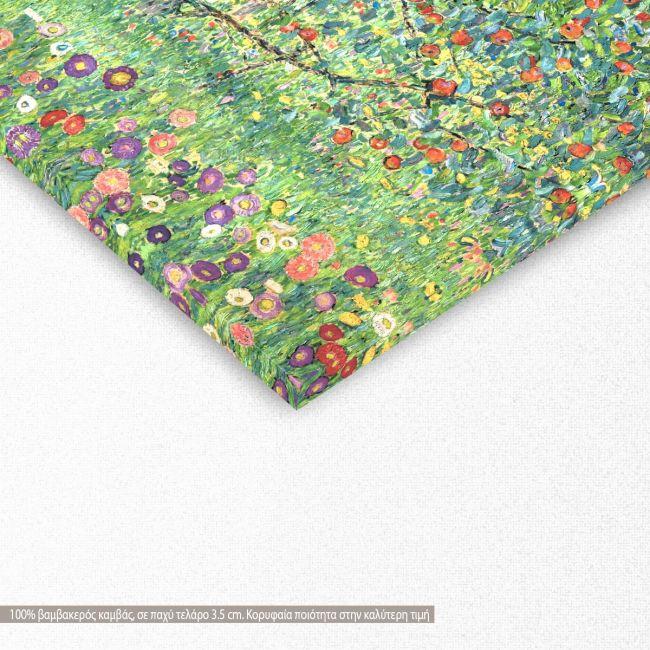 Canvas print Apple tree I, square, Klimt G.