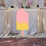 Wooden figure printed Princess Ballerina blonde