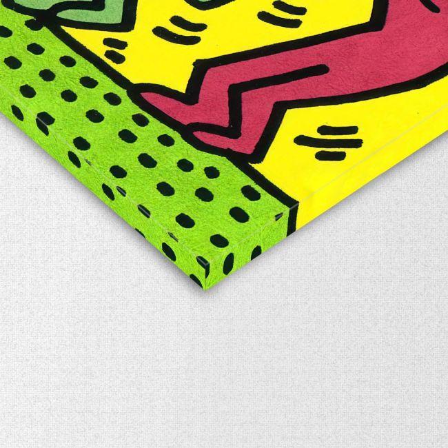 Πίνακας σε καμβά Simple lined dancers