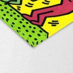 Canvas print Simple lined dancers