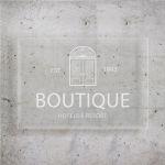 Entrance Sign transparent plexiglass engraved