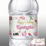 Party personalized sticker, cosmetics