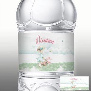 Αυτοκόλλητη ετικέτα, Κοριτσάκι με καλάθι 2