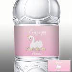Αυτοκόλλητη ετικέτα Κύκνος swan princess