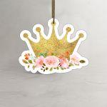 Labels thank you, Rainbow painted with clouds, personalized