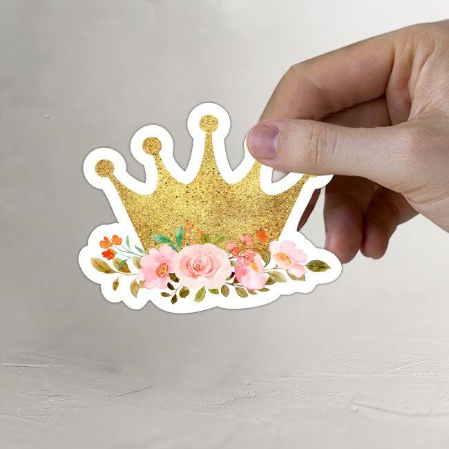 Labels thank you, Rainbow painted with clouds, personalized