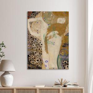 Πίνακας ζωγραφικής Water serpents I detail, Klimt Gustav
