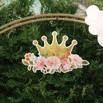 Wooden cut-out figure printed Εxcavator