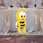 Wooden figure printed Ballerina 2