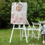 Canvas print baptism, Panda bear