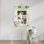 Canvas print baptism, Safari pictures collage