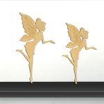 Wooden Fairydecorative figure
