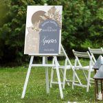 Canvas printwelcome to my baptism, Baby boy boho 2