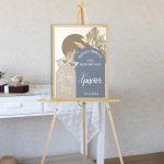 Canvas printwelcome to my baptism, Baby boy boho 2