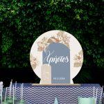 Ξύλινη πινακίδα, Baby boy boho 2