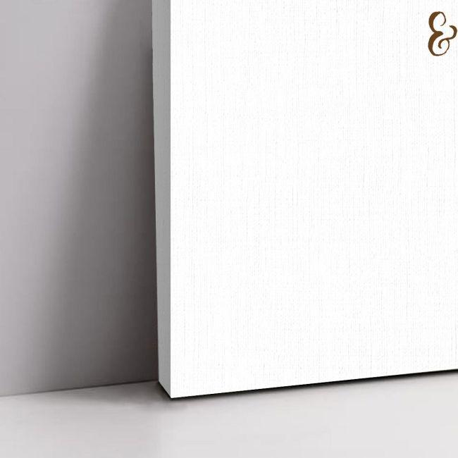 Canvas print Wedding welcome, minimal 2