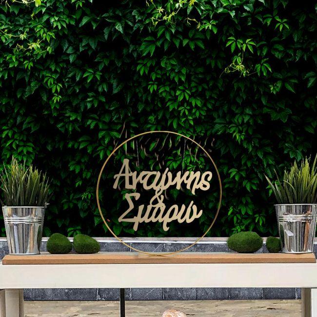 Ονόματα ζευγαριού για αψίδα κοπτικό, Χρυσό καθρέπτης Plexi