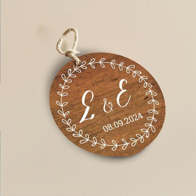 Labels thank you, Couple initial's 2