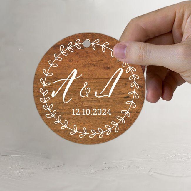 Labels thank you, Couple initial's 2