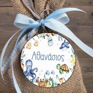 Καρτελάκια ευχαριστήρια, Βυθός ζωγραφιστός