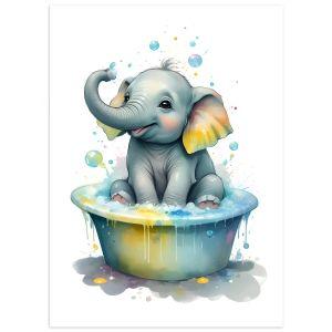 Elefantas zografia sti mpaniera, poster 2