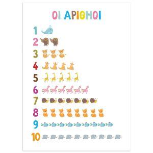 Arithmoi me zwakia, poster 2