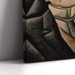 Canvas print Juan Legua, Gris J.