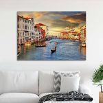 Πίνακας σε καμβά Βενετία, Venetian sunset