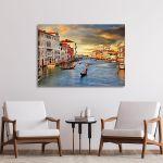 Canvas print, Venetian sunset
