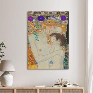 Πίνακας ζωγραφικής Mother and child, Klimt Gustav