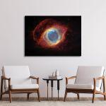 Πίνακας σε καμβά Διάστημα, The Helix nebula (Eye Of The God)