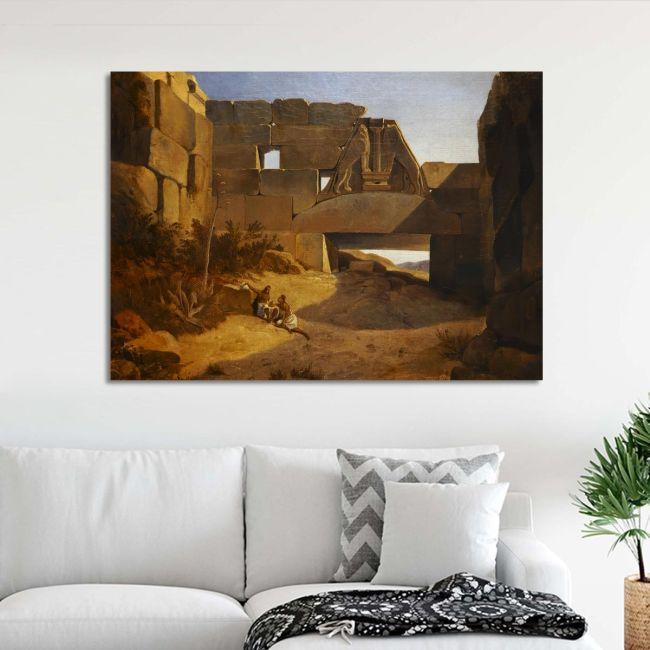 Canvas printLions gate, Vicenzo L