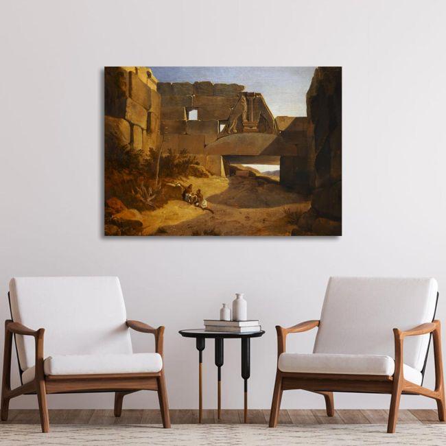 Canvas printLions gate, Vicenzo L