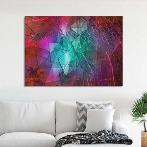Canvas print Broken glass