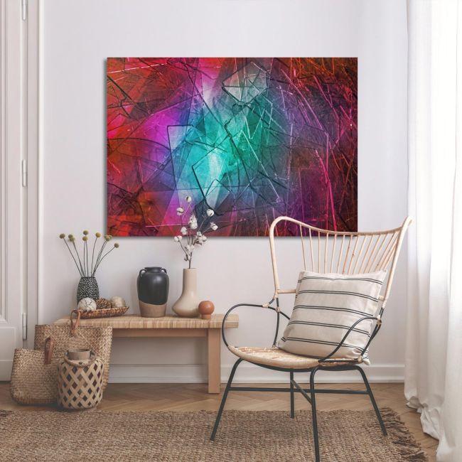 Canvas print Broken glass