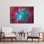 Canvas print Broken glass